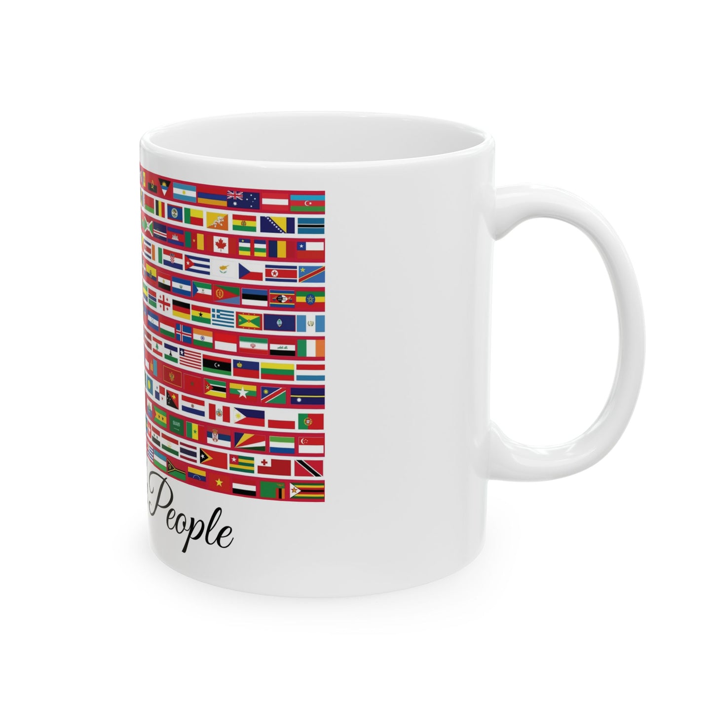 Unity Flag Ceramic Mug, 11oz
