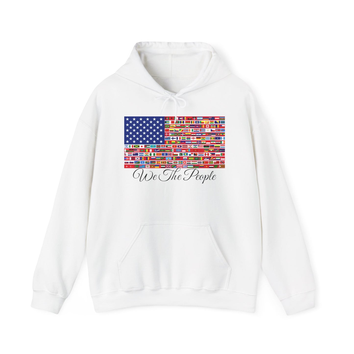 INDIVISIBLE,  (We the People) Unity Flag Hoodie