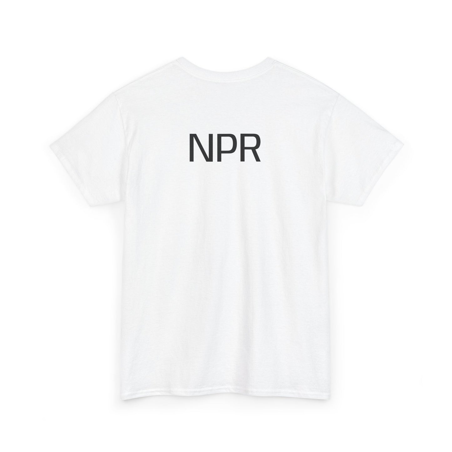 NPR Unisex Heavy Cotton Tee - 'We The People' Flag Shirt,
