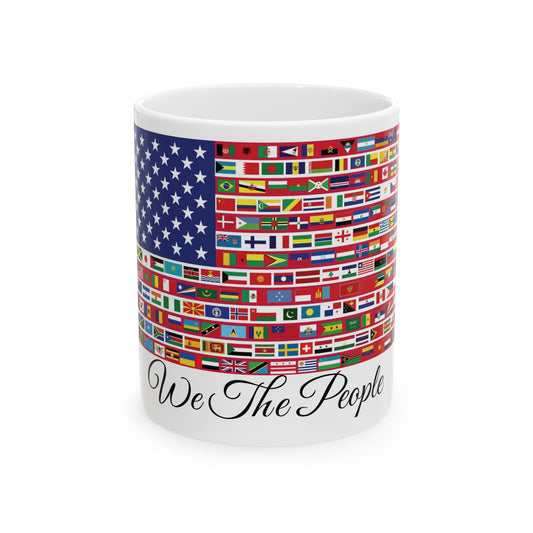 Unity Flag Ceramic Mug, 11oz