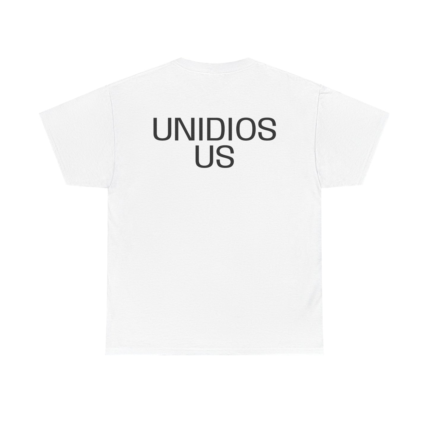 UNIDIOS US Unisex Heavy Cotton Tee - 'We The People' Flag Shirt,