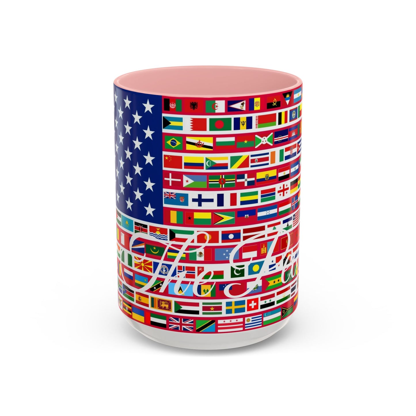 (We The People) Accent Unity Flag Coffee Mug