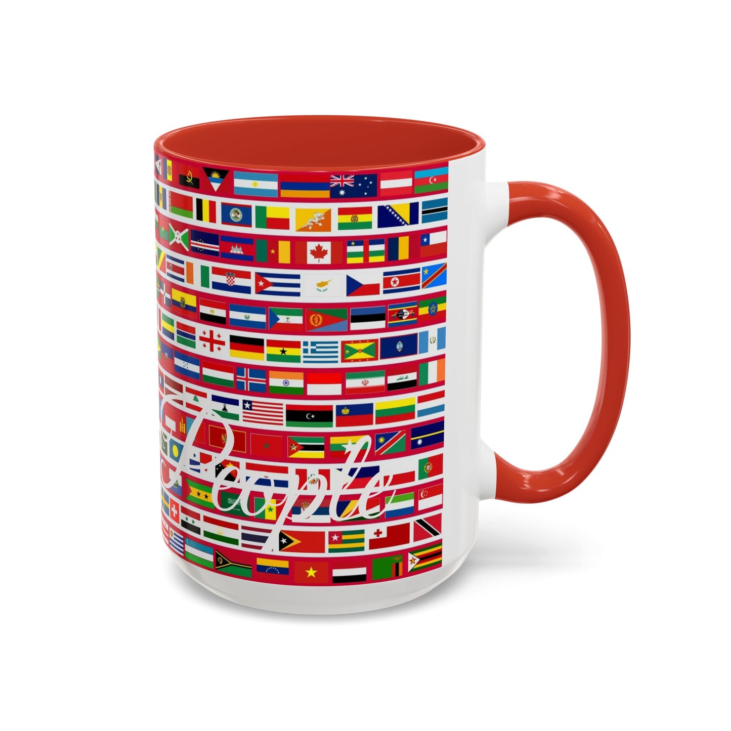 (We The People) Accent Unity Flag Coffee Mug