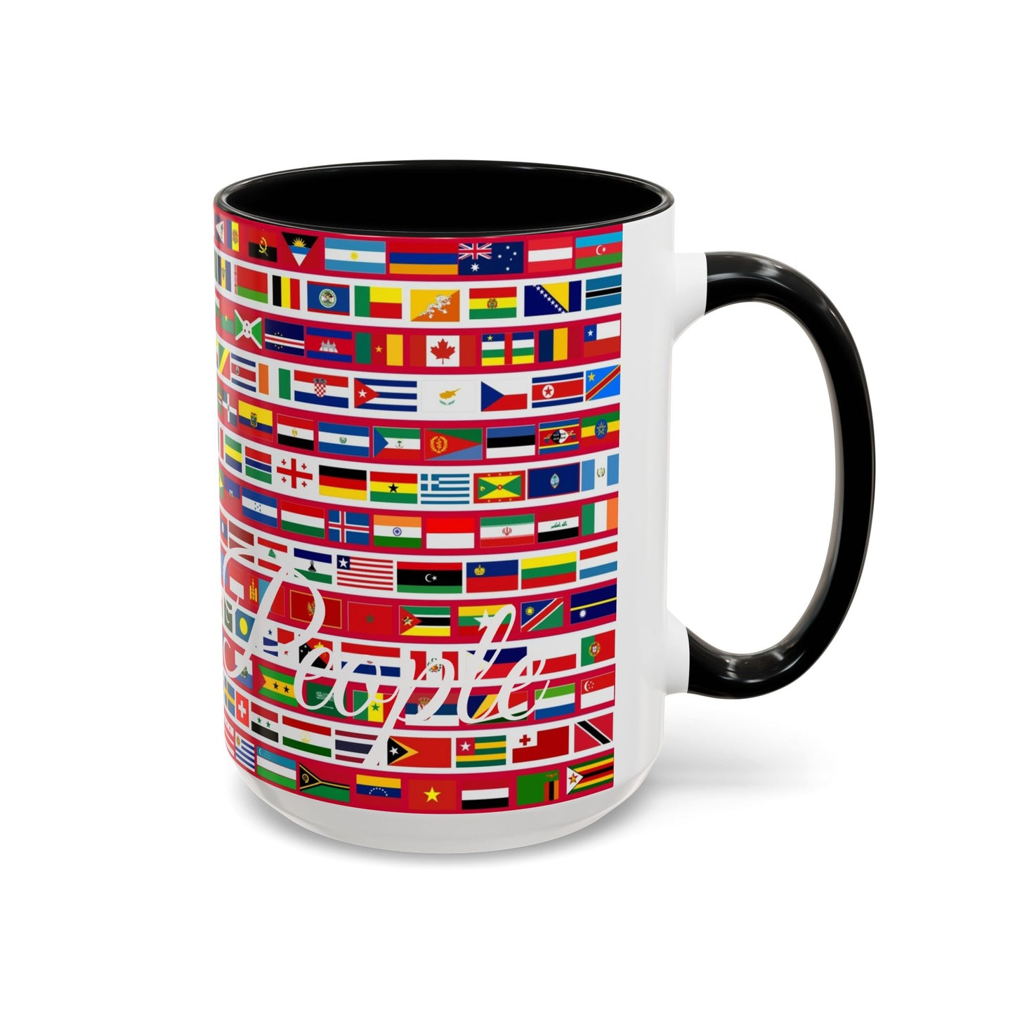 (We The People) Accent Unity Flag Coffee Mug