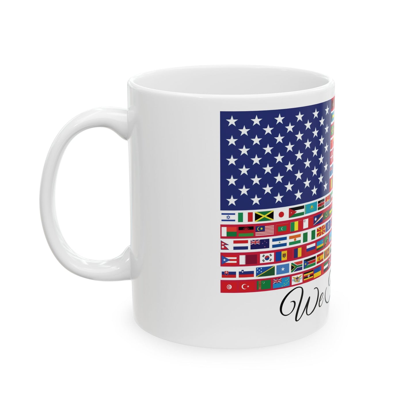 Unity Flag Ceramic Mug, 11oz