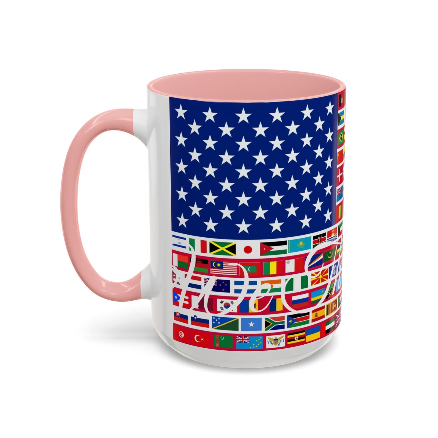 (We The People) Accent Unity Flag Coffee Mug