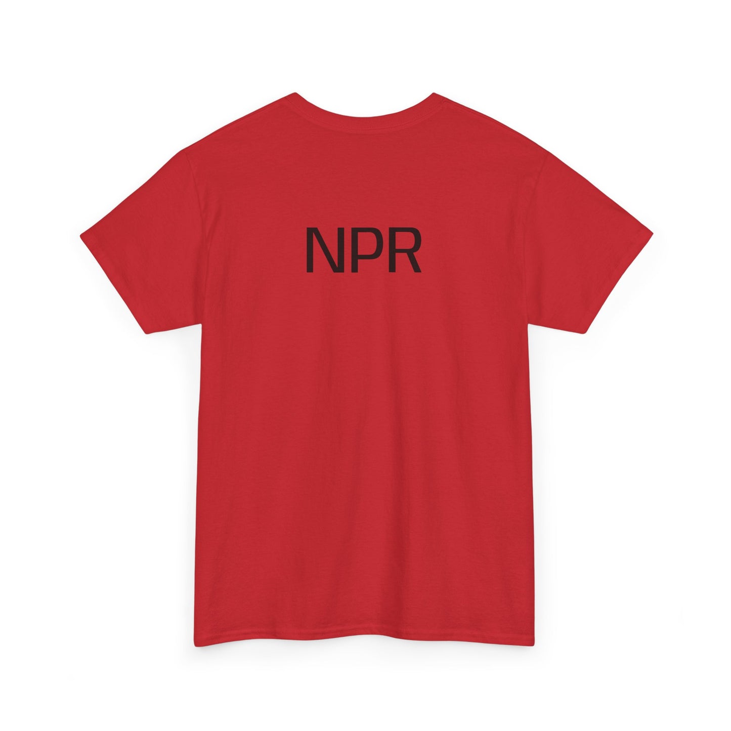 NPR Unisex Heavy Cotton Tee - 'We The People' Flag Shirt,