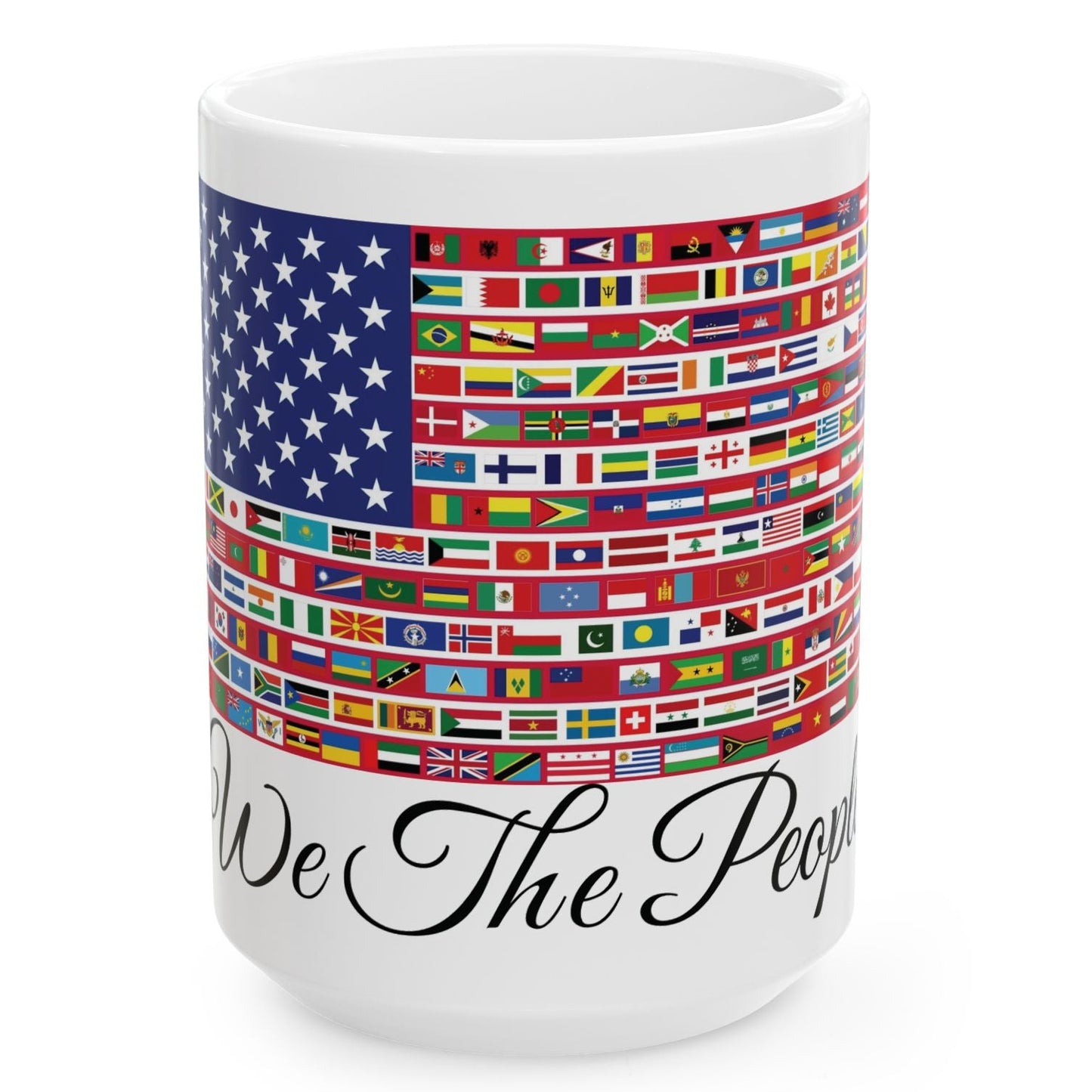 Unity Flag Ceramic Mug, 15oz