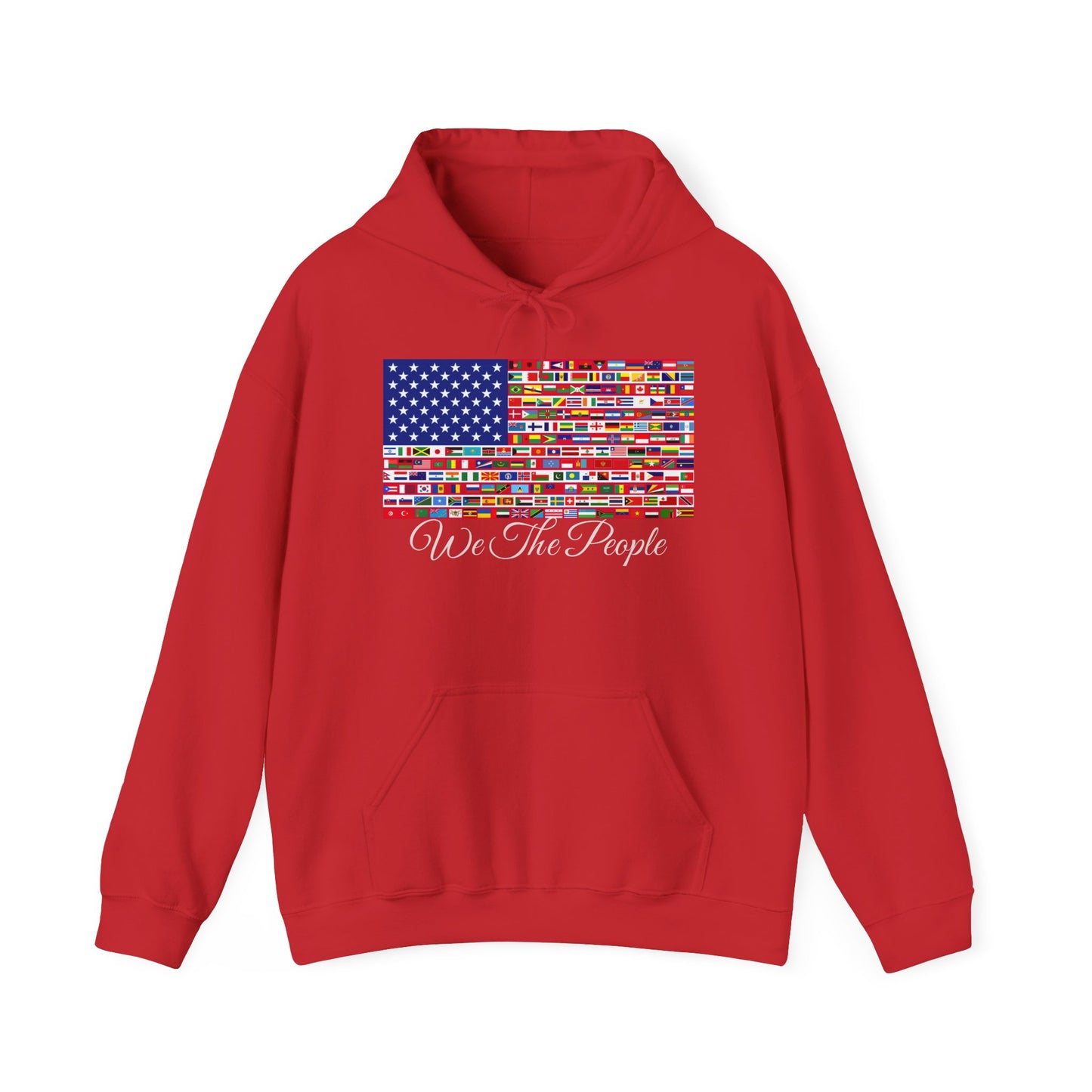 MOVE ON,  (We the People) Unity Flag Hoodie