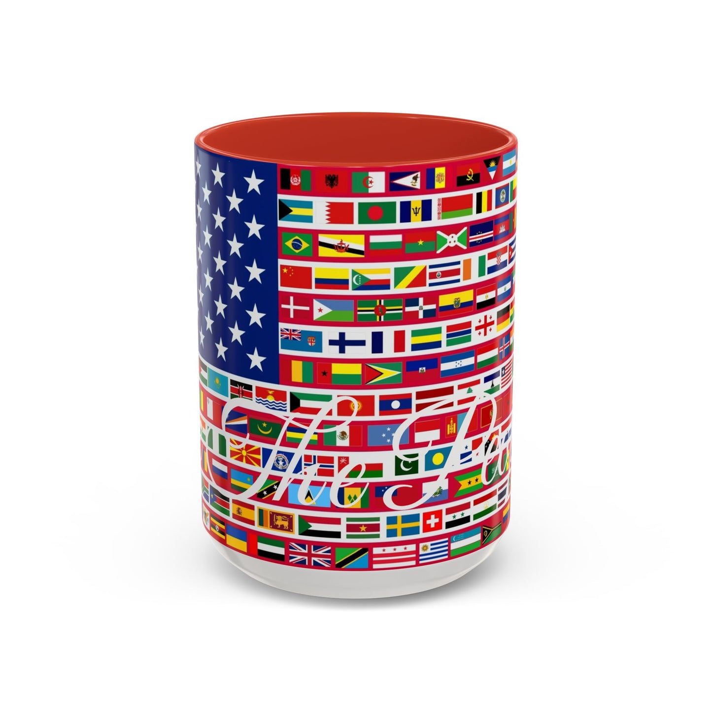 (We The People) Accent Unity Flag Coffee Mug