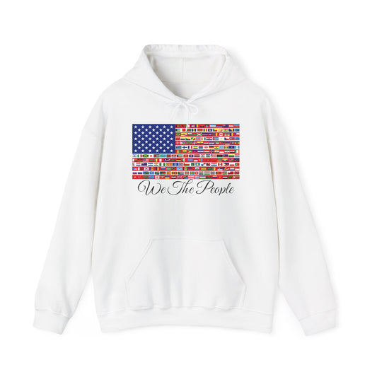 BLM, (We the People) Unity Flag Hoodie