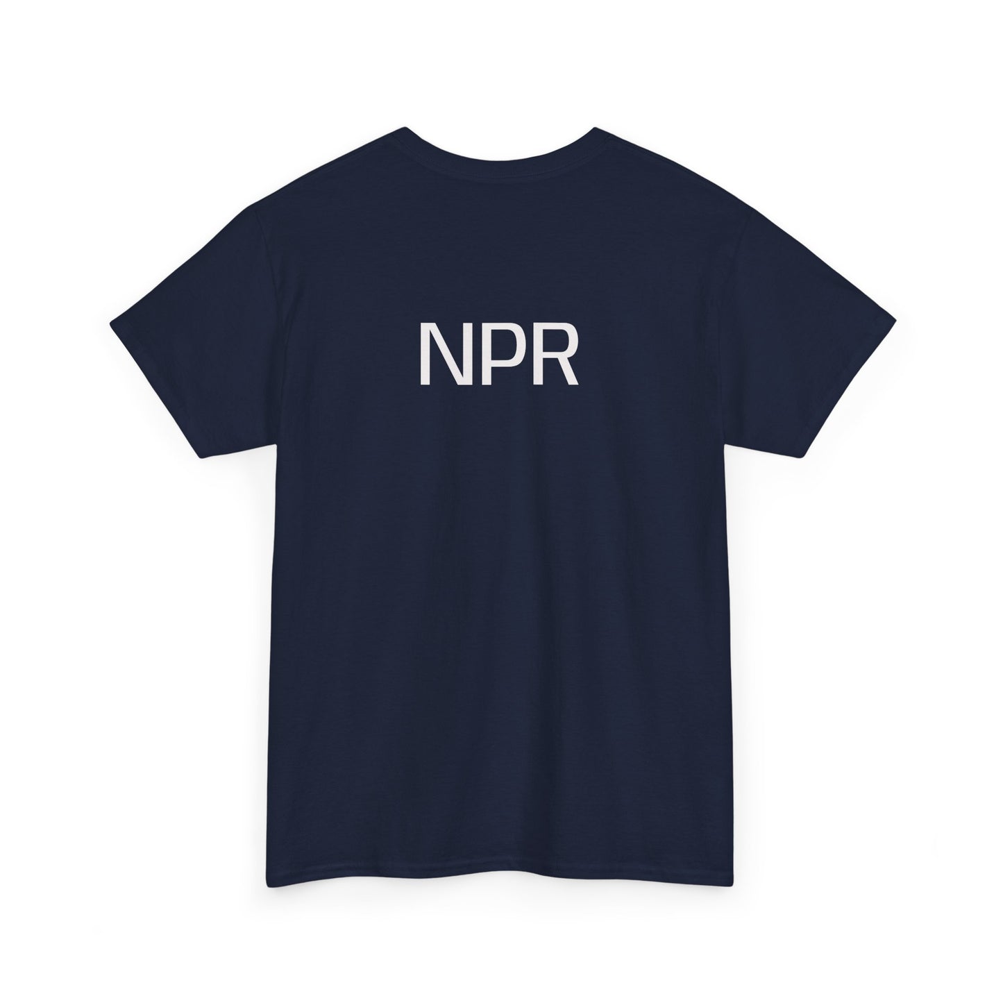 NPR Unisex Heavy Cotton Tee - 'We The People' Flag Shirt,