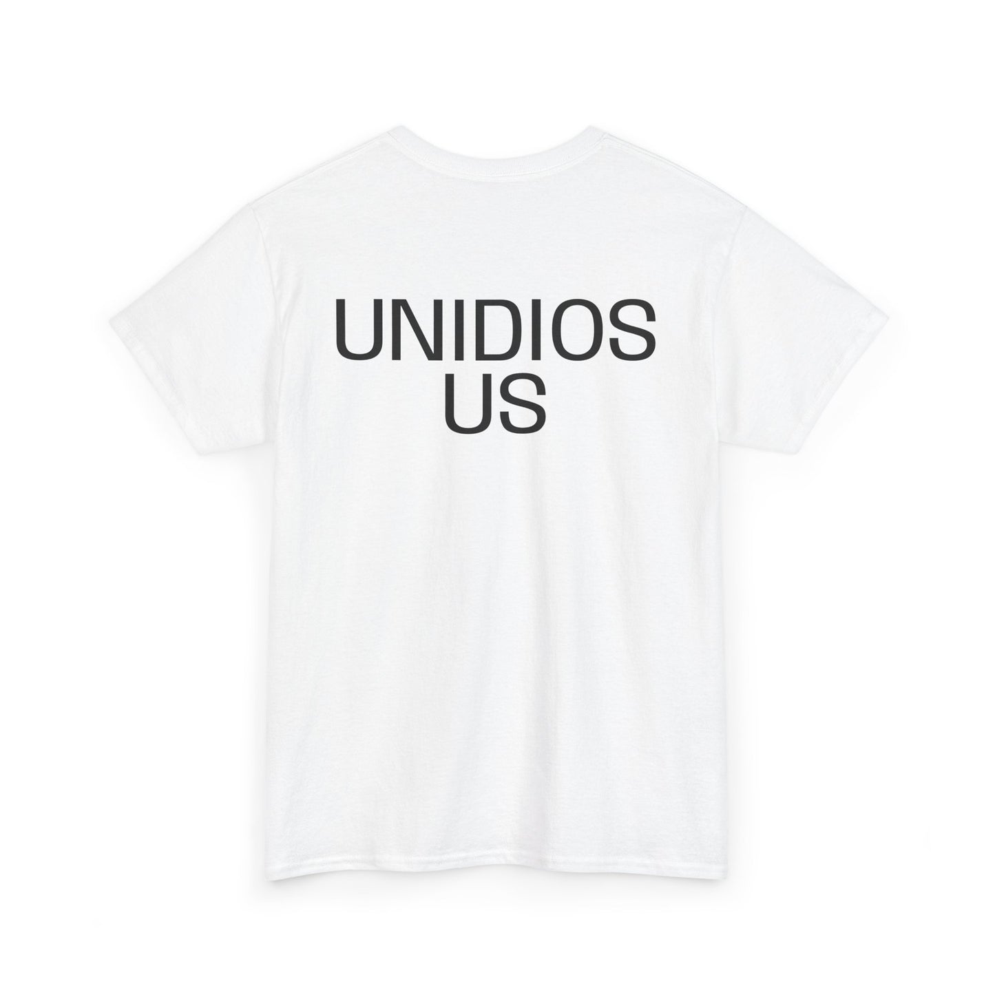 UNIDIOS US Unisex Heavy Cotton Tee - 'We The People' Flag Shirt,