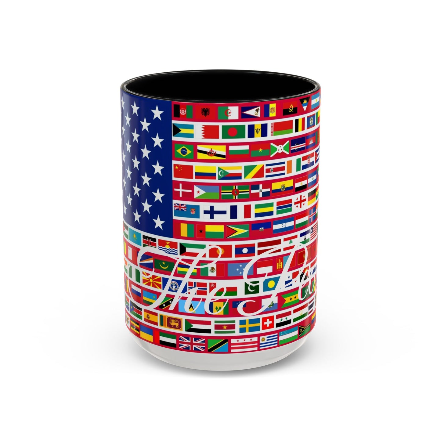 (We The People) Accent Unity Flag Coffee Mug