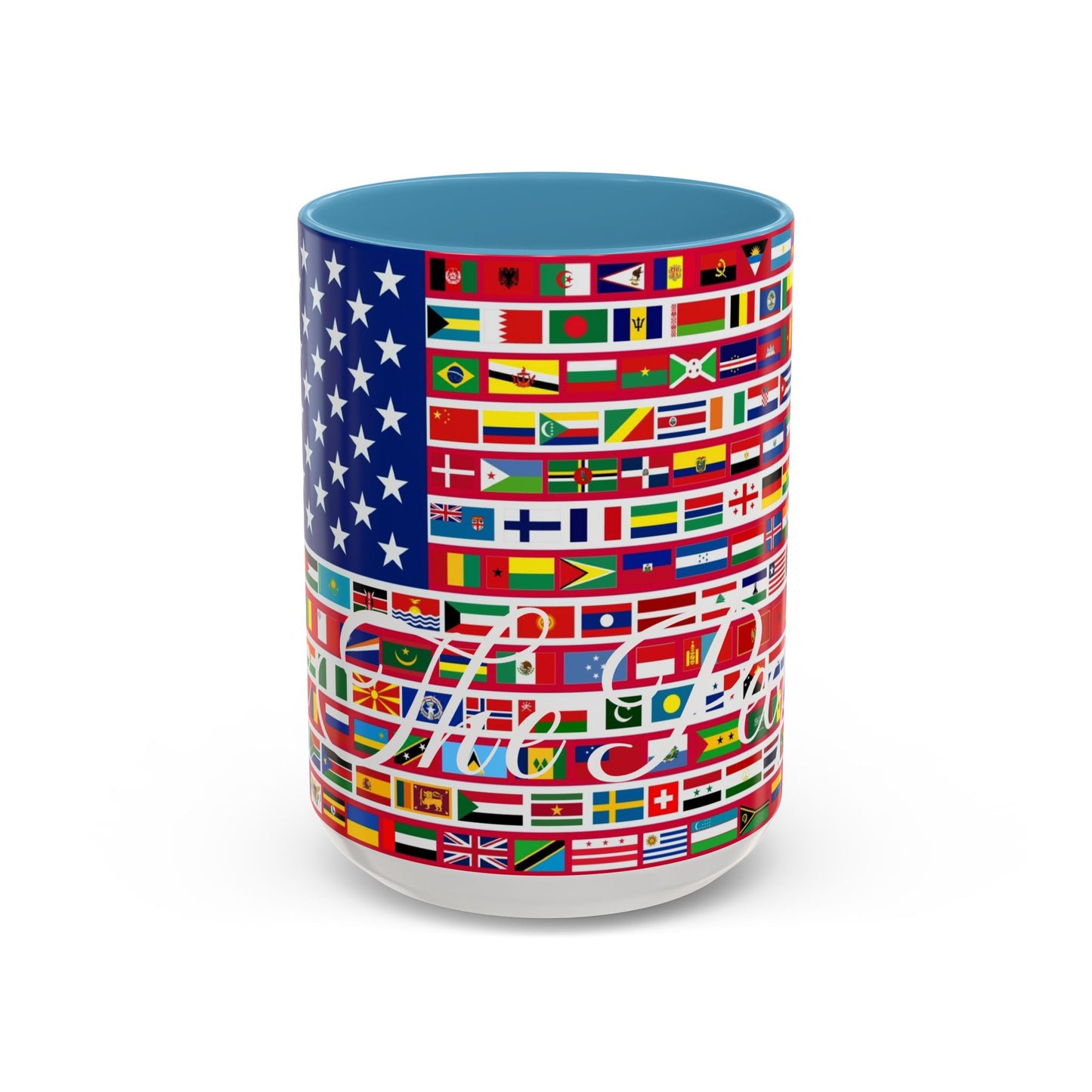 (We The People) Accent Unity Flag Coffee Mug