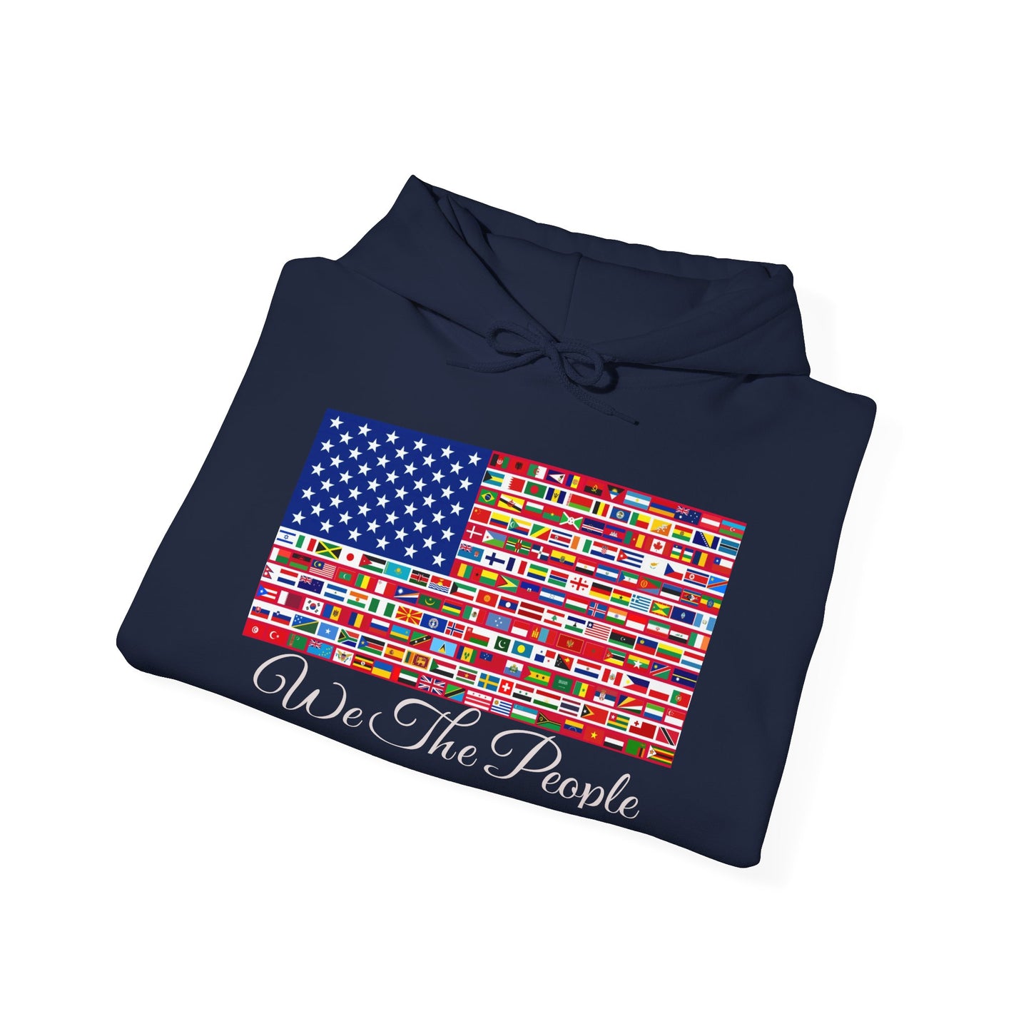 50501, (We the People) Unity Flag Hoodie