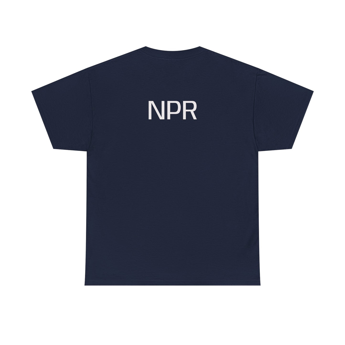 NPR Unisex Heavy Cotton Tee - 'We The People' Flag Shirt,