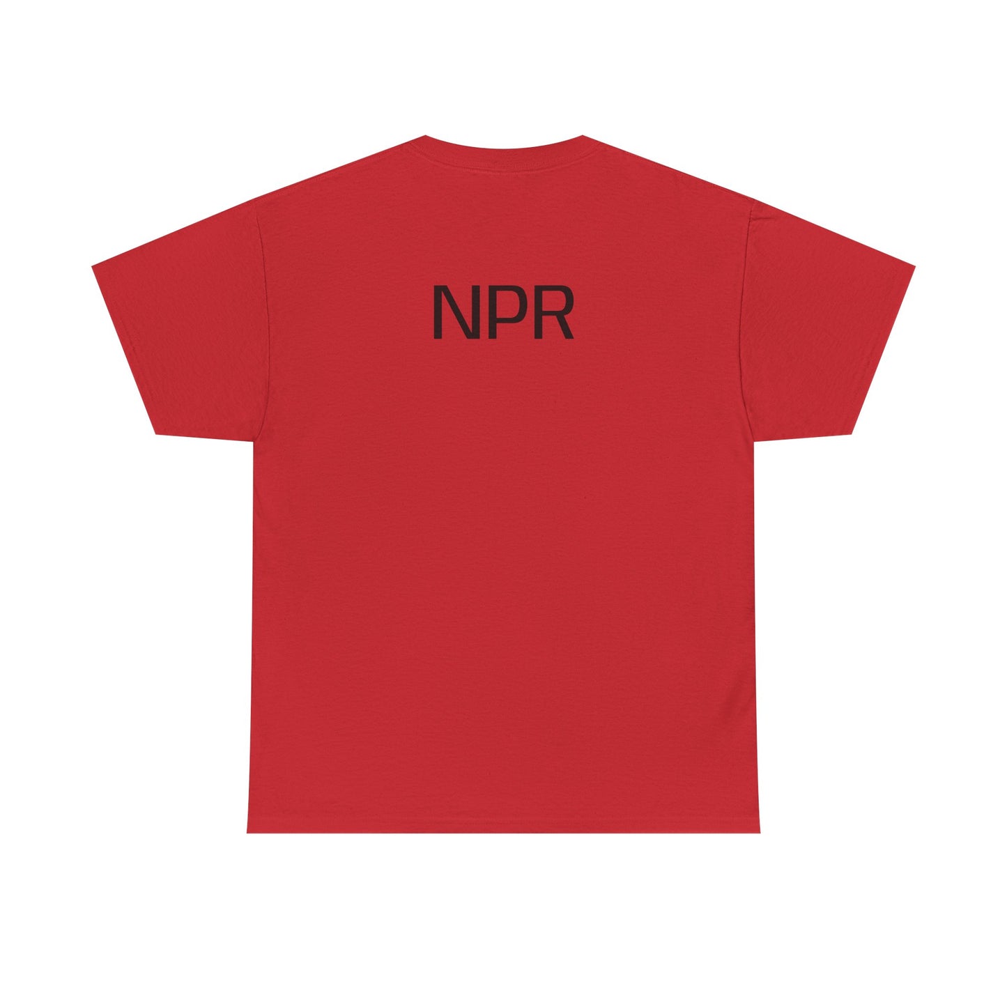 NPR Unisex Heavy Cotton Tee - 'We The People' Flag Shirt,