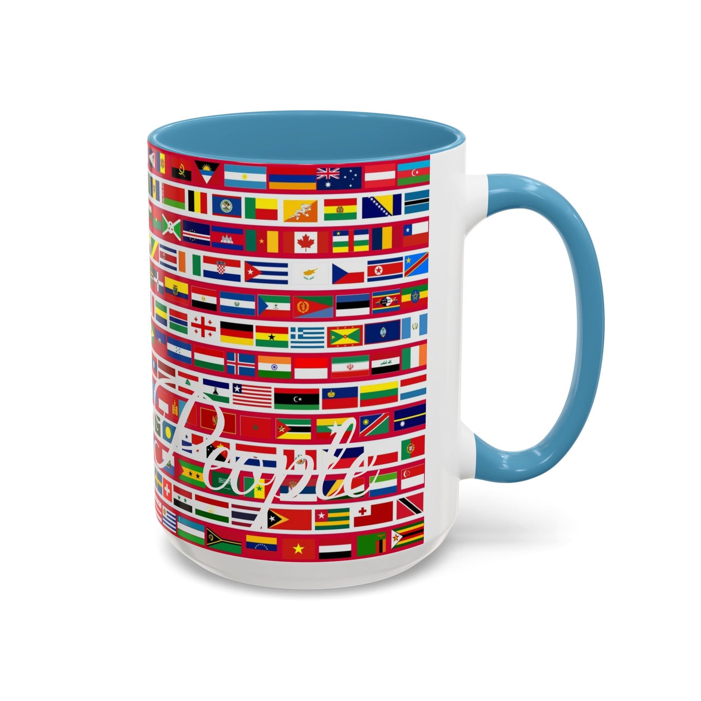 (We The People) Accent Unity Flag Coffee Mug