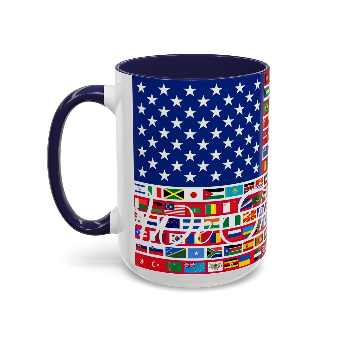 (We The People) Accent Unity Flag Coffee Mug