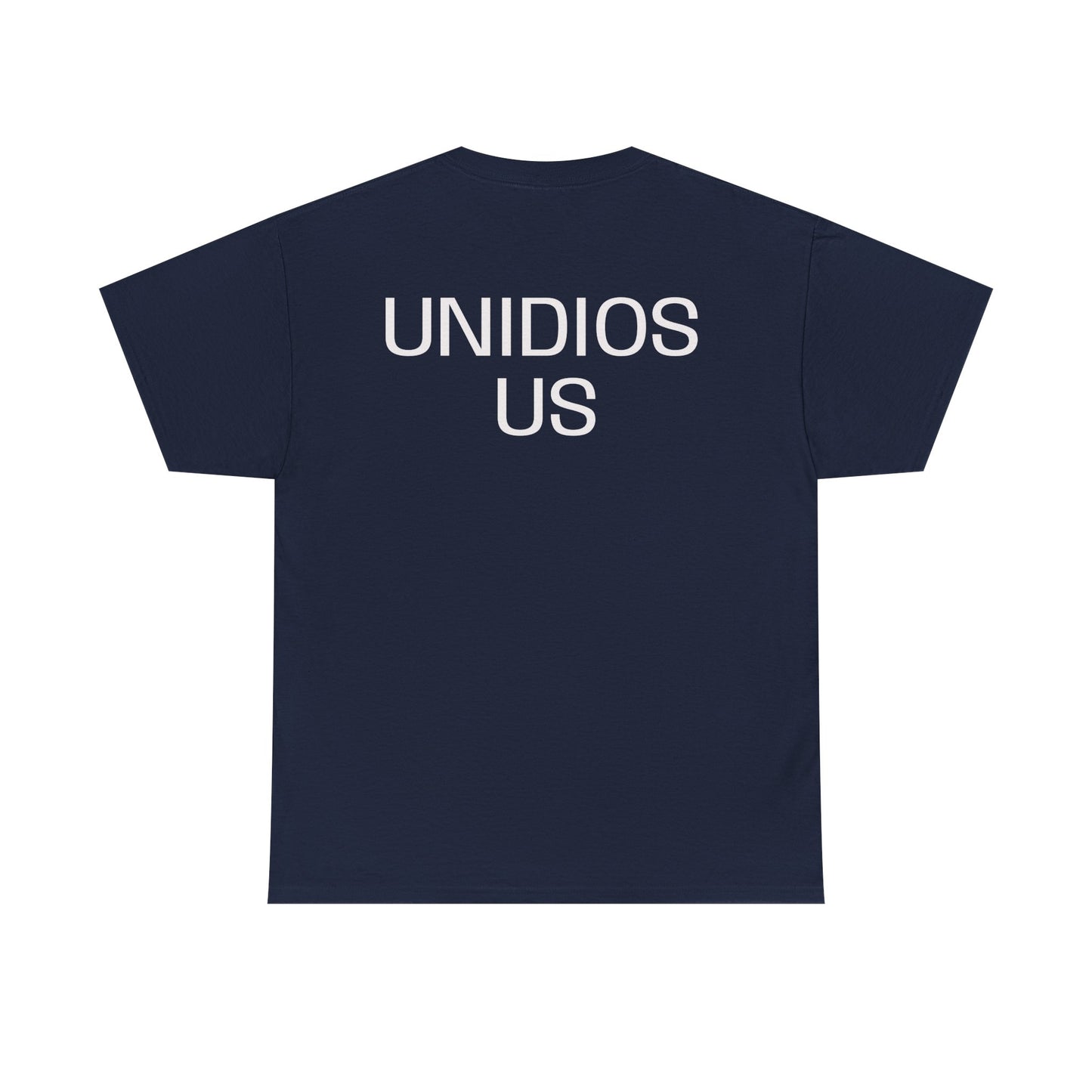 UNIDIOS US Unisex Heavy Cotton Tee - 'We The People' Flag Shirt,