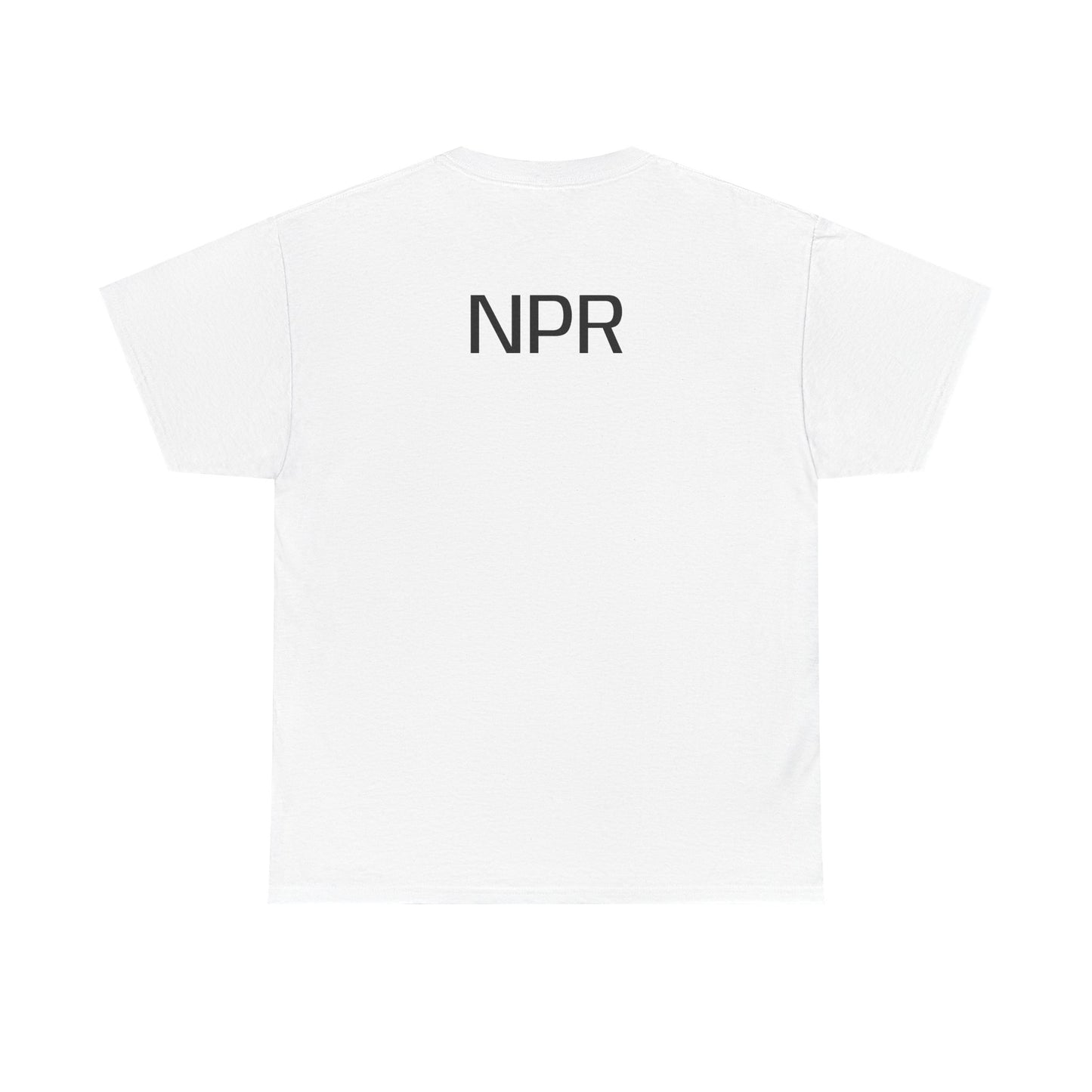 NPR Unisex Heavy Cotton Tee - 'We The People' Flag Shirt,