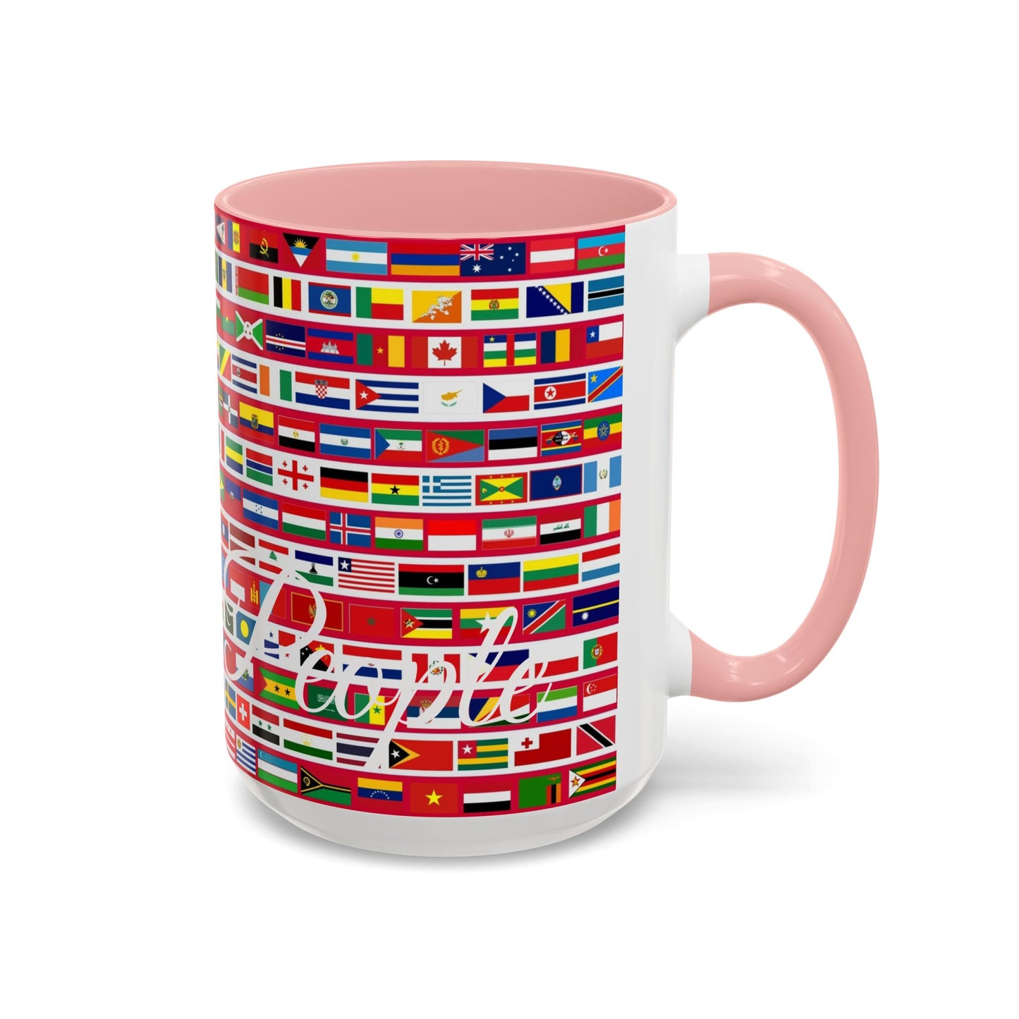 (We The People) Accent Unity Flag Coffee Mug