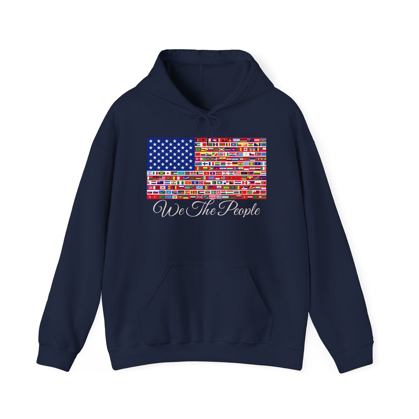 NOW, (We the People) Unity Flag Hoodie